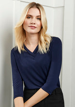 Load image into Gallery viewer, Ladies Lana 3/4 Sleeve Top