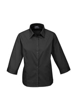 Load image into Gallery viewer, Ladies Base 3/4 Sleeve Shirt