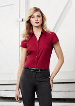 Load image into Gallery viewer, Ladies Metro Cap Sleeve Shirt