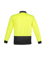 Load image into Gallery viewer, Unisex Hi Vis Basic Spliced Polo - Long Sleeve