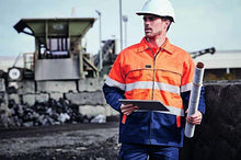 Load image into Gallery viewer, Mens Hi Vis Cotton Drill Jacket