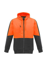 Load image into Gallery viewer, Unisex Hi Vis Full Zip Hoodie