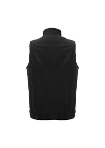 Mens Plain Micro Fleece Vest