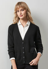 Load image into Gallery viewer, Ladies Woolmix Cardigan