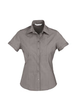 Load image into Gallery viewer, Ladies Chevron Short Sleeve Shirt