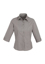 Load image into Gallery viewer, Ladies Chevron 3/4 Sleeve Shirt