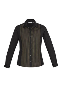 Ladies Reno Panel Long Sleeve Shirt