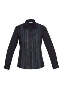 Ladies Reno Panel Long Sleeve Shirt