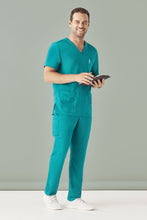 Load image into Gallery viewer, Mens V-Neck Scrub Top