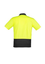 Load image into Gallery viewer, Unisex Hi Vis Basic Spliced Polo - Short Sleeve