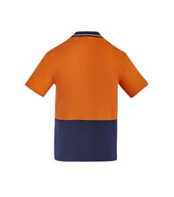 Load image into Gallery viewer, Mens Hi Vis Cotton S/S Polo