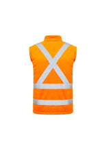 Load image into Gallery viewer, Unisex Hi Vis 2 in 1 X Back Soft Shell Jacket