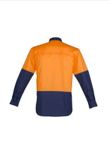 Load image into Gallery viewer, Mens Hi Vis Closed Front L/S Shirt