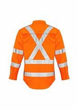 Load image into Gallery viewer, Mens Hi Vis X Back Taped Shirt