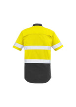 Load image into Gallery viewer, Mens Rugged Cooling Taped Hi Vis Spliced S/S Shirt